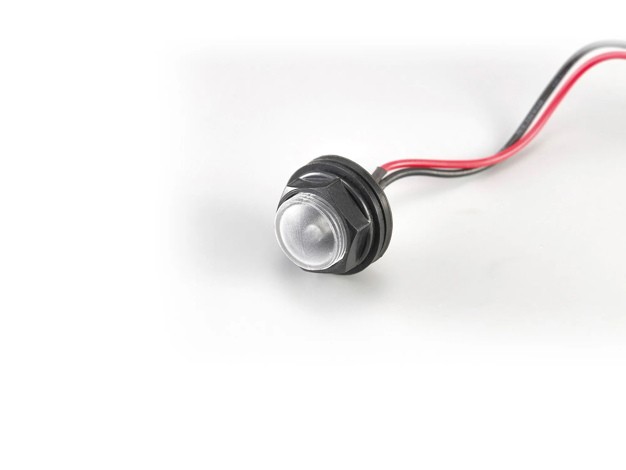 Espial Remote Fixing 20mm Photocell IP65 Black, Frosted White D0061  Deco Espial